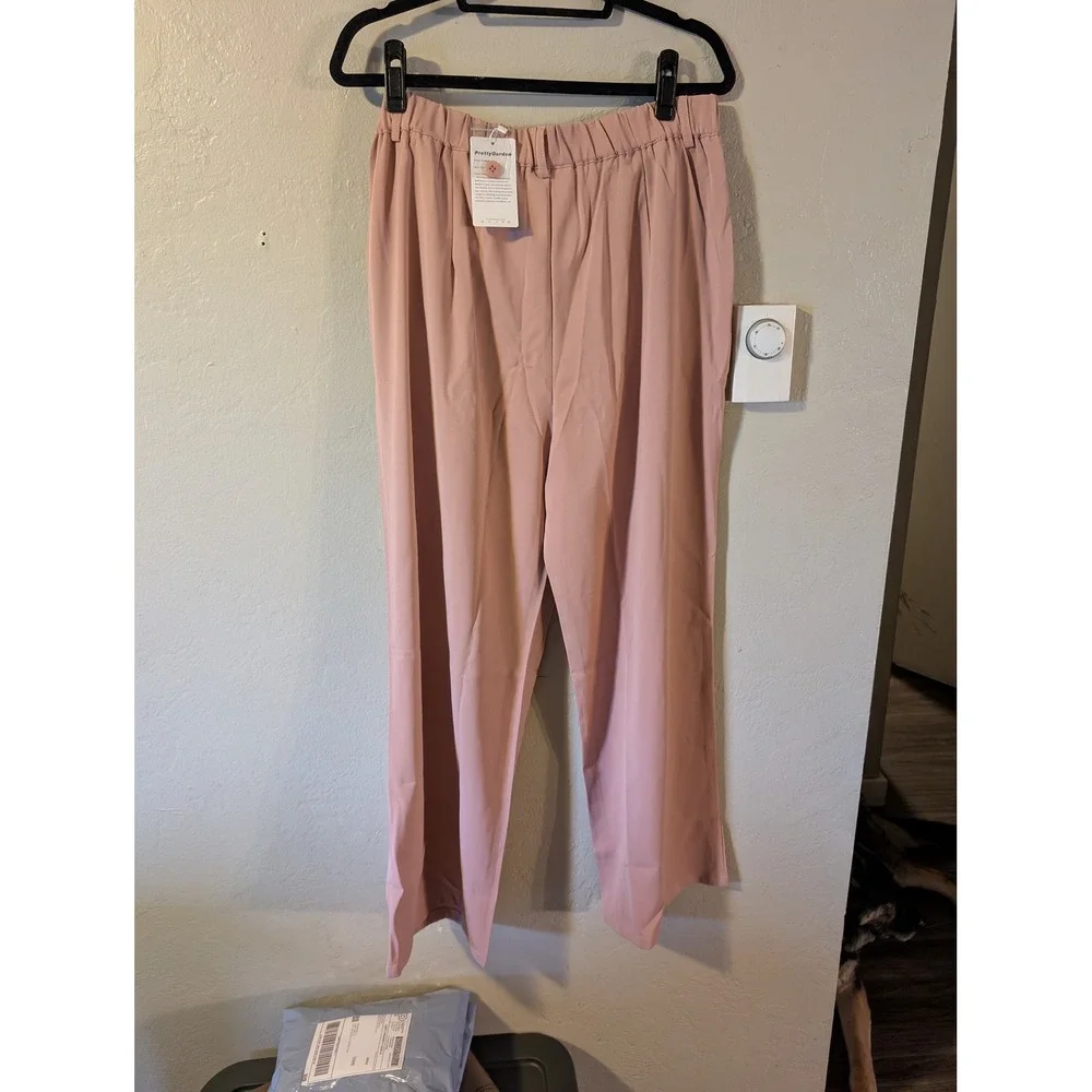 NWT Pink Womens Trouser pants size XL - Picture 3 of 5